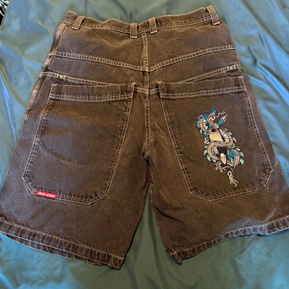 Vintage JNCO JEANS SHORTS BLACK